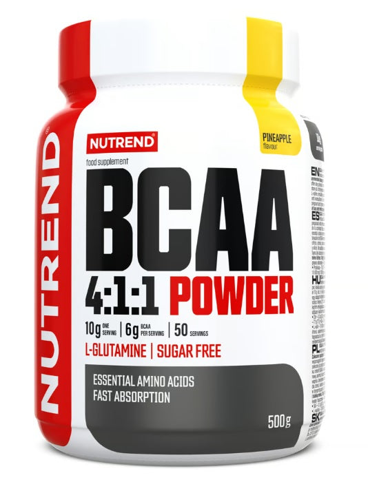 BCAA 4:1:1 Powder, Pineapple - 500g - Sense42 Beauty and Health