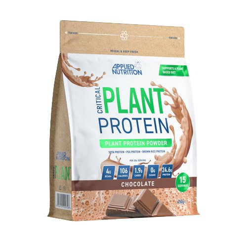 Critical Plant Protein, Chocolate - 450g - Sense42 Beauty and Health