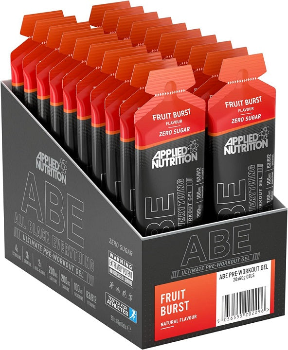 ABE - All Black Everything Gel, Fruit Burst - 20 x 60g - Sense42 Beauty and Health