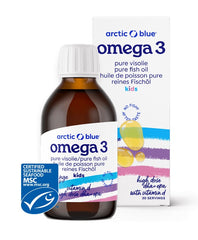 Pure Fish Oil Kids DHA + EPA with Vitamin D, Orange - 150 ml. - Sense42 Beauty and Health