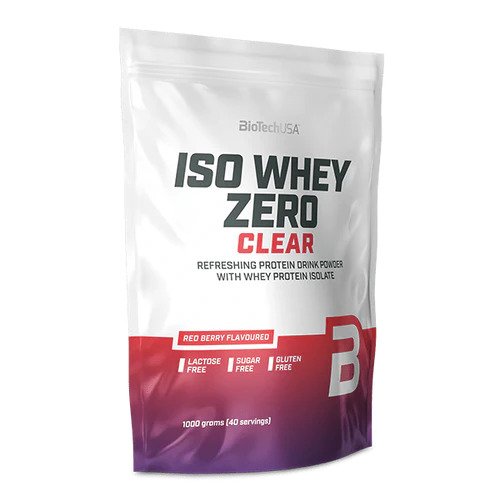 Iso Whey Zero Clear, Red Berry - 1000g - Sense42 Beauty and Health