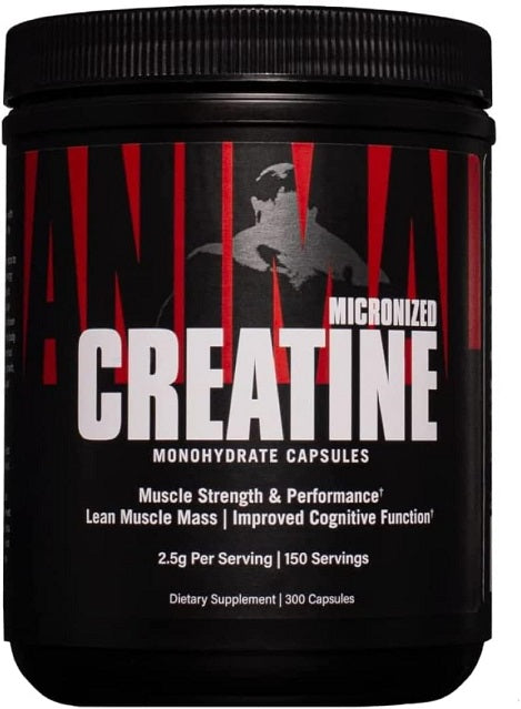 Micronized Creatine Monohydrate Capsules - 300 caps - Sense42 Beauty and Health