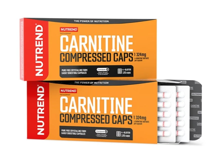 Carnitine Compressed Caps - 120 caps - Sense42 Beauty and Health