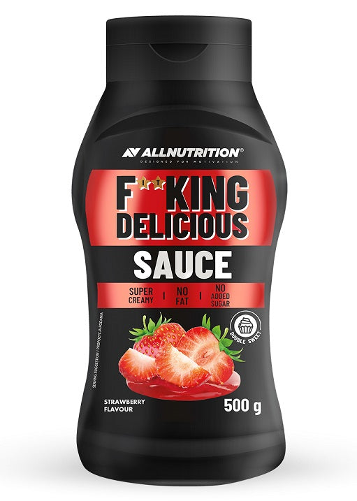 Fitking Delicious Sauce, Strawberry - 500g - Sense42 Beauty and Health
