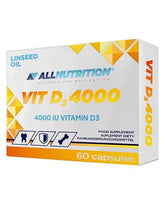 Vit D3 4000, 4000 IU - 60 caps - Sense42 Beauty and Health