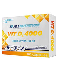 Vit D3 4000, 4000 IU - 60 caps - Sense42 Beauty and Health