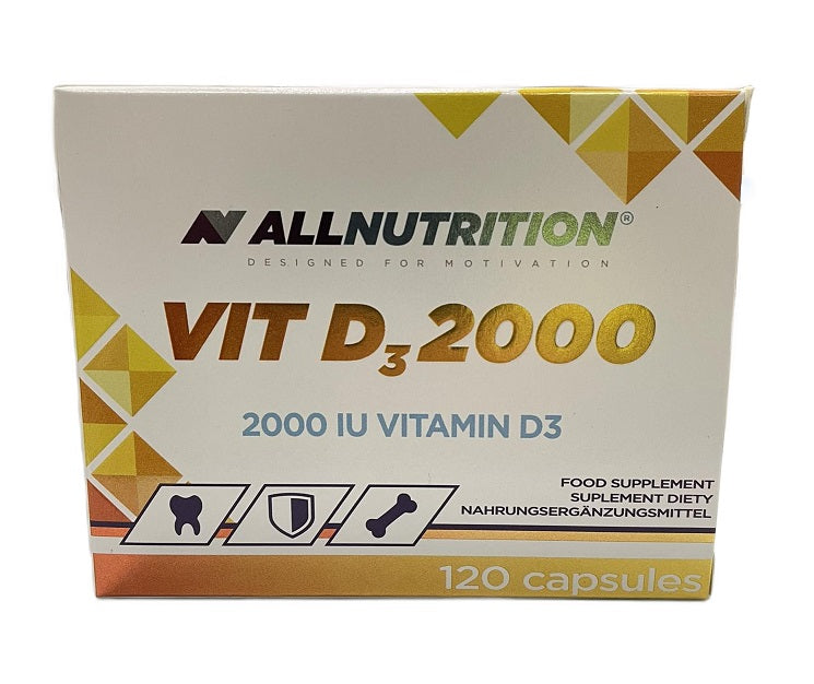 Vit D3 2000, 2000 IU - 120 caps - Sense42 Beauty and Health