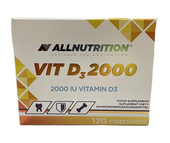 Vit D3 2000, 2000 IU - 120 caps - Sense42 Beauty and Health