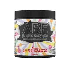 ABE - All Black Everything, Swizzels Love Hearts - 375g - Sense42 Beauty and Health