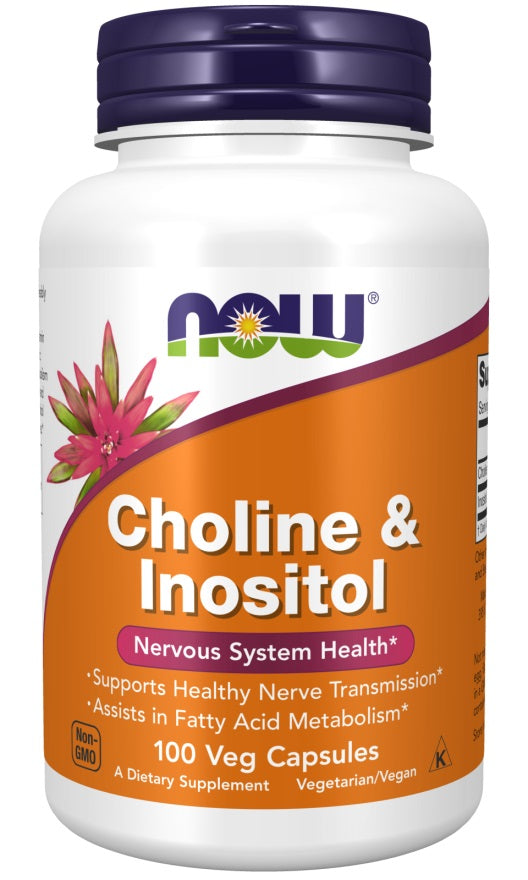 Choline and Inositol - 100 vcaps - Sense42 Beauty and Health
