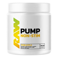 Raw Nutrition Pump Non-Stim, Pineapple - 480g
