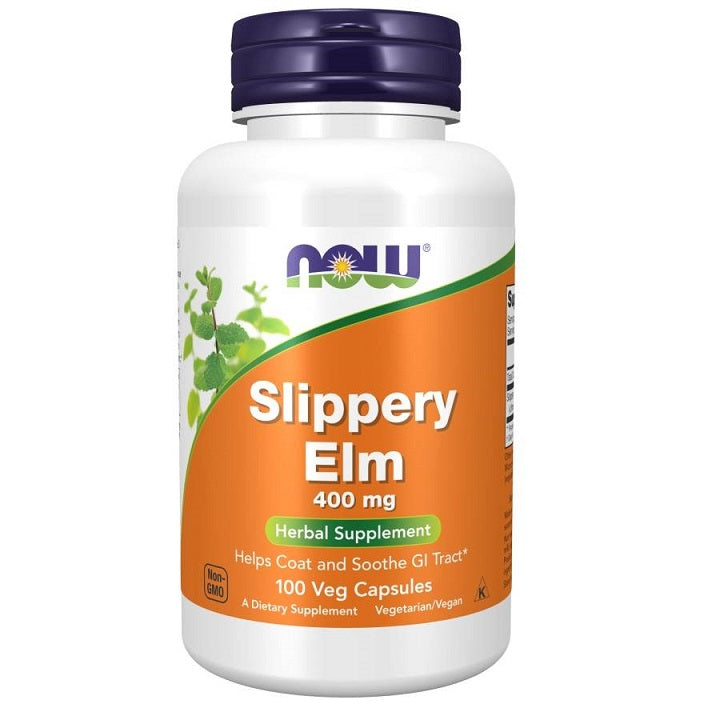 Slippery Elm, 400mg - 100 vcaps - Sense42 Beauty and Health