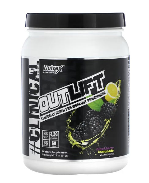 OutLift, Blackberry Lemonade - 510g - Sense42 Beauty and Health