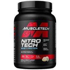 MuscleTech Nitro-Tech Vanilla Cream - 908g - Sense42 Beauty and Health