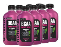 BCAA Energy Drink, Blackberry - 8 x 330 ml. - Sense42 Beauty and Health
