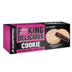 Fitking Delicious Cookie, Peanut Butter Raspberry Jelly - 128g - Sense42 Beauty and Health