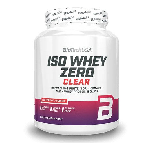 Iso Whey Zero Clear, Red Berry - 500g - Sense42 Beauty and Health