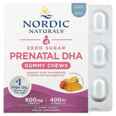 Prenatal DHA Gummy Chews, Strawberry Orange - 27 gummies - Sense42 Beauty and Health
