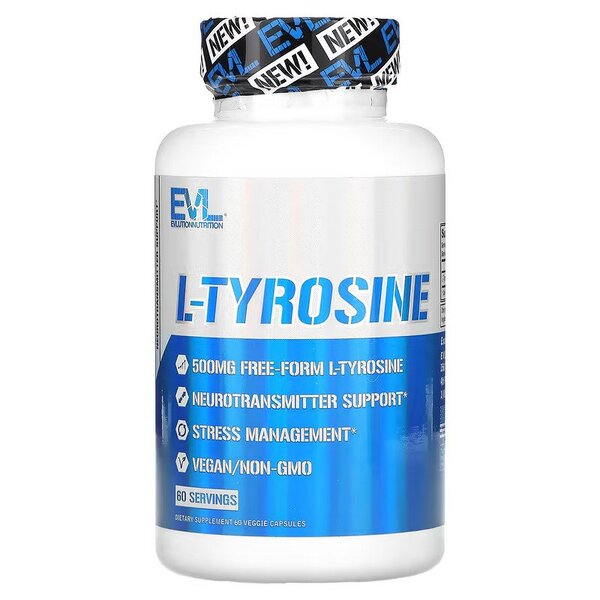 L-Tyrosine - 60 vcaps - Sense42 Beauty and Health