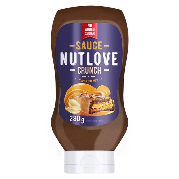 Nutlove Sauce, Crunch - 280 ml. - Sense42 Beauty and Health