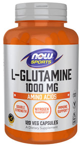 L-Glutamine, 1000mg - 120 vcaps - Sense42 Beauty and Health