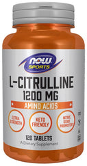 L-Citrulline, 1200mg Extra Strength - 120 tabs - Sense42 Beauty and Health
