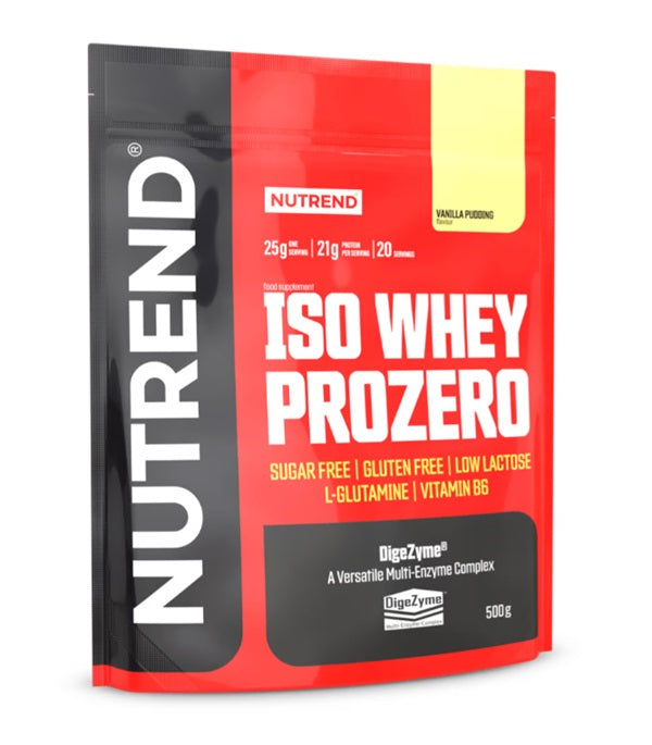 Iso Whey Prozero, Vanilla Pudding - 500g - Sense42 Beauty and Health