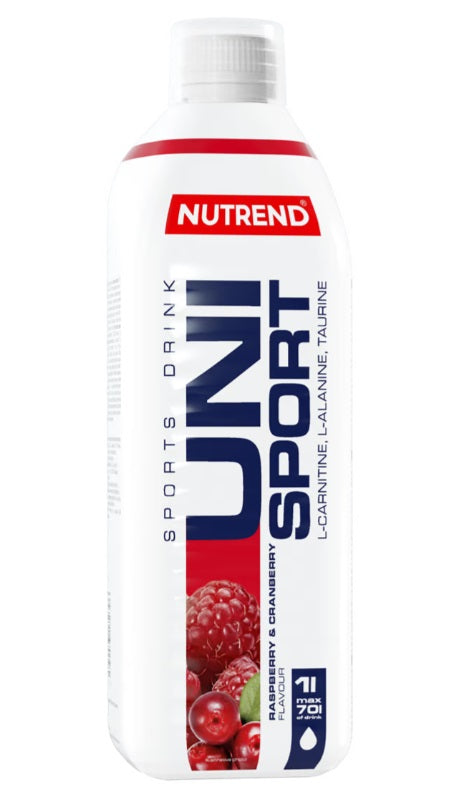 Unisport, Raspberry & Cranberry - 1000 ml. - Sense42 Beauty and Health