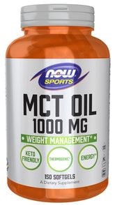 MCT Oil, 1000mg - 150 softgels - Sense42 Beauty and Health