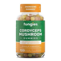 Cordyceps Mushroom Gummies, Mango & Pineapple - 120 gummies - Sense42 Beauty and Health