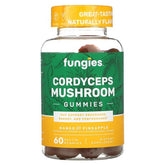Cordyceps Mushroom Gummies, Mango & Pineapple - 60 gummies - Sense42 Beauty and Health