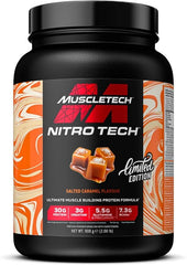 Nitro-Tech, Salted Caramel - 908g - Sense42 Beauty and Health