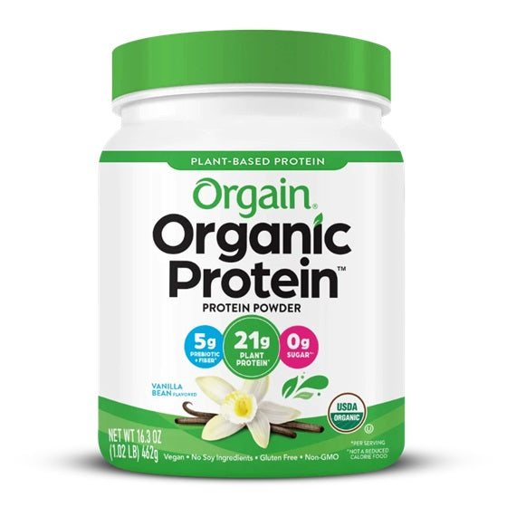 Organic Protein, Vanilla Bean - 462g - Sense42 Beauty and Health