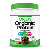 Organic Protein, Creamy Chocolate Fudge - 462g - Sense42 Beauty and Health