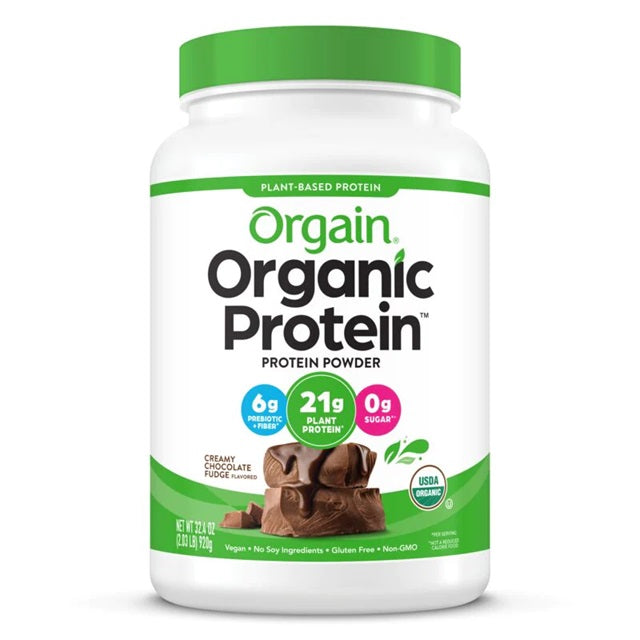Organic Protein, Creamy Chocolate Fudge - 920g - Sense42 Beauty and Health