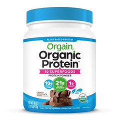 Organic Protein + 50 Superfoods, Creamy Chocolate Fudge - 510g - Sense42 Beauty and Health