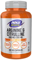 Arginine & Citrulline - 120 vcaps - Sense42 Beauty and Health