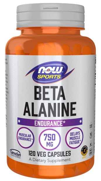 Beta-Alanine, 750mg - 120 caps - Sense42 Beauty and Health