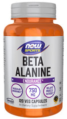 Beta-Alanine, 750mg - 120 caps - Sense42 Beauty and Health