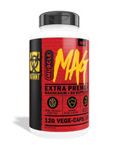 Muscle MAG Extra Premium Magnesium + B6 - 120 vcaps - Sense42 Beauty and Health