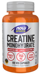 Creatine Monohydrate, 750mg - 120 vcaps - Sense42 Beauty and Health