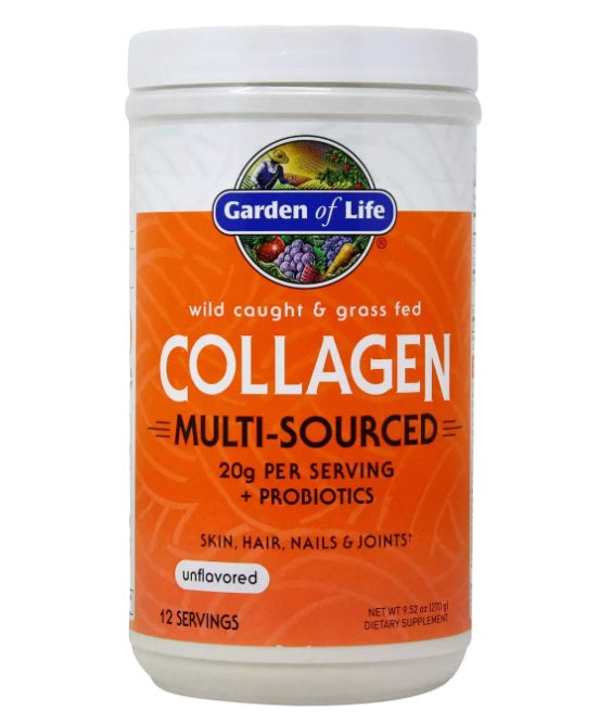 Wild Caught & Grass Fed Collagen Multi-Sourced Powder - 270g - Sense42 Beauty and Health