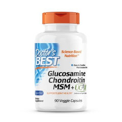 Glucosamine Chondroitin MSM + UC-II - 90 vcaps - Sense42 Beauty and Health