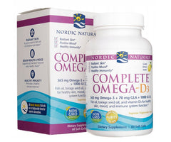 Complete Omega-D3, 565mg Lemon - 60 softgels - Sense42 Beauty and Health
