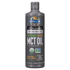 Dr. Formulated Organic Brain Health MCT Oil - 473 ml. - Sense42 Beauty and Health