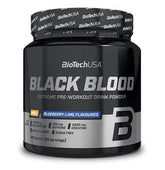 BioTechUSA Black Blood NOX+, Blueberry-Lime - 340g - Sense42 Beauty and Health