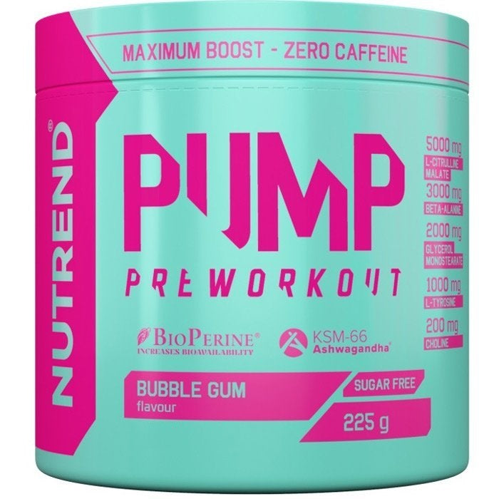 Pump Pre-Workout, Bubble Gum - 225g - Sense42 Beauty and Health