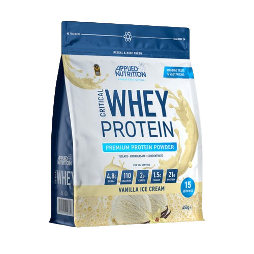 Critical Whey, Vanilla Ice Cream - 450g - Sense42 Beauty and Health