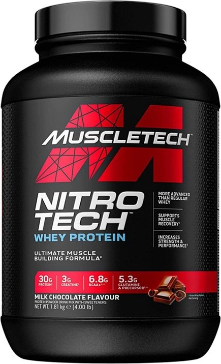 Nitro-Tech, Milk Chocolate - 1810g - Sense42 Beauty and Health