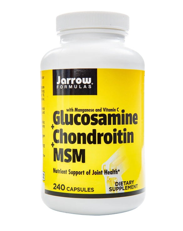 Glucosamine + Chondroitin + MSM - 240 caps - Sense42 Beauty and Health